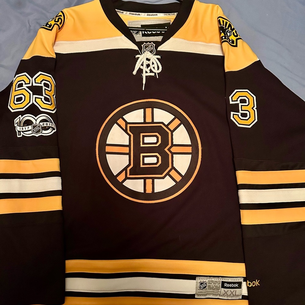 Reebok Boston Bruins Hockey Jersey
